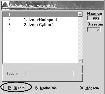 Az itt feltöltött állománycsoport megnevezéseket tudja ezután szintén a dolgozók törzsadatában az egyes dolgozókhoz hozzárendelni, s ez szintén szűrési lehetőséget is biztosítani fog.