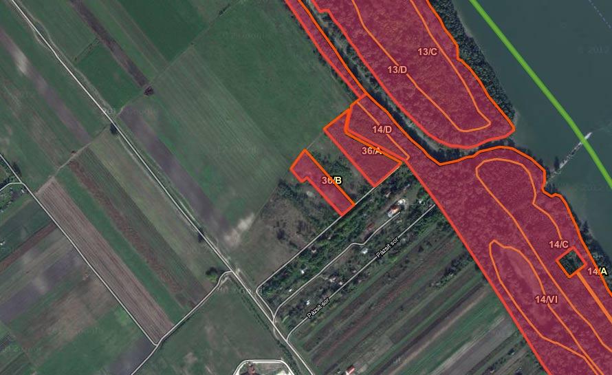 területen lévő kácos erdőterületek fállományát jvsoljuk fokoztosn honos fákr cserélni. / hrsz.