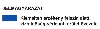 övezete Thitótflu település közigzgtási területét Kiemelten érzékeny