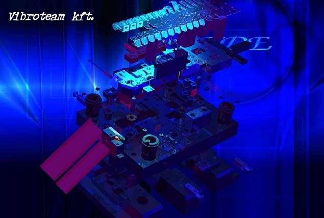 A lecsévélés során a berendezés a hologram csíkokat állandóan feszesen tartja az alkalmazott mechanikus és elektronikus elemek segítségével. Az NX kategória III. díját Kántor Zoltán, a Vibroteam Kft.