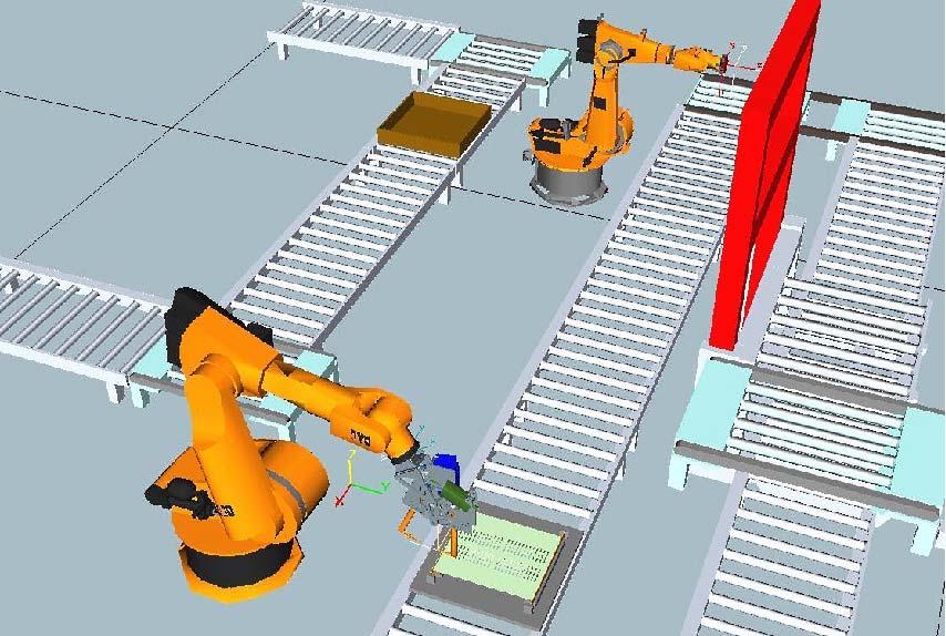A mozgatást (pólushelyes beforgatást) robot végzi és kamerás rendszer ellenőrzi. Az NX kategória II.