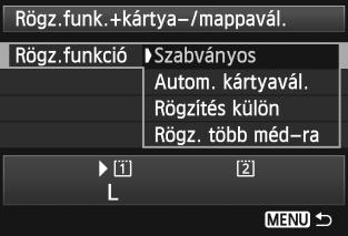 3 Kártya kiválasztása felvételhez és megjelenítéshez Ha behelyez egy kártyát az f kártya vagy g kártya nyílásába, már készítheti is a felvételeket. Ha csak egy kártyát helyez be, a 120 122.