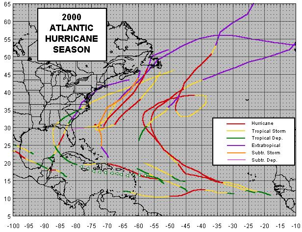 A harmadik leghosszabb életű trópusi ciklon az Atlanti-óceánon (3 hét), Alberto ALBERTO