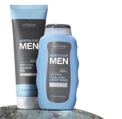 Spray North for Men izzadásgátló lábspray 1 7,99/ml 23694 1199,- North For Men Cleansing Soap Bar North For Men szappan Frissítő hatású szappan, amely