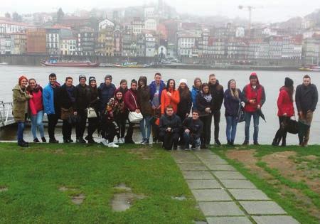 Aici a avut ocazia de a vedea o vinotecă din Porto, unde au aflat cum se face vinul Porto, cunoscut în toată lumea.