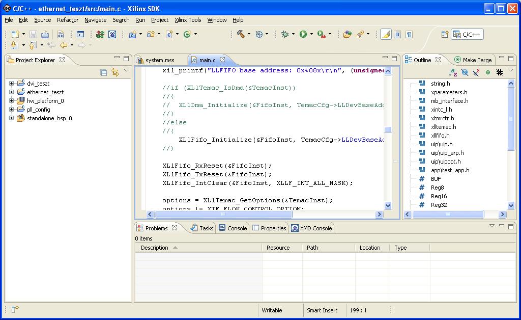 Software Development Kit (SDK) C/C++ perspektíva: C/C++