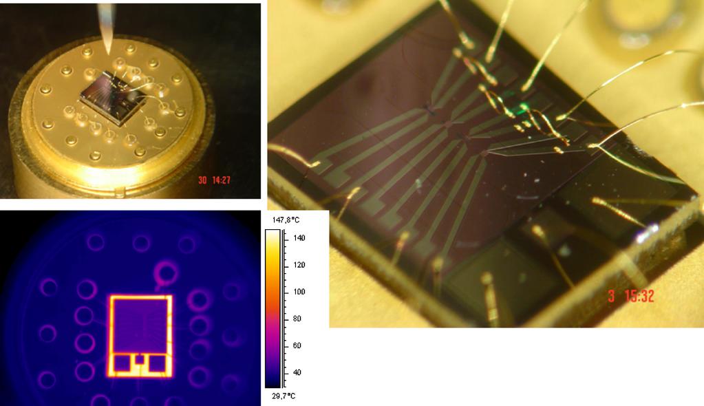 Zajok információforrásként Fluctuation-enhanced sensing A szenzorcsip vezetékezése, fűtése Makra Péter