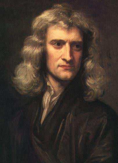 62 Isaac Newton (1643-1727) angol fizikus és matematikus. Woolsthorpeban, született. Egy kisbirtokos egyetlen fia volt. Tizenkét és tizenhét éves kora közt a Granthami Gimnáziumban tanult.