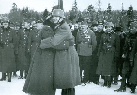 Węgiersko-polska strażnica i przejście graniczne. Marzec 1939.