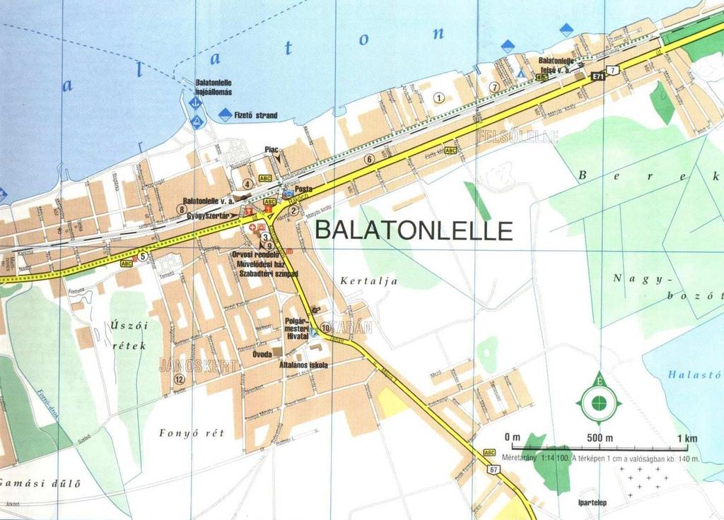 8 A település bemutatása A település az 1979. évi Balatonboglárral történt egyesítésével Boglárlelle néven városi rangot kapott. A két település 1991.