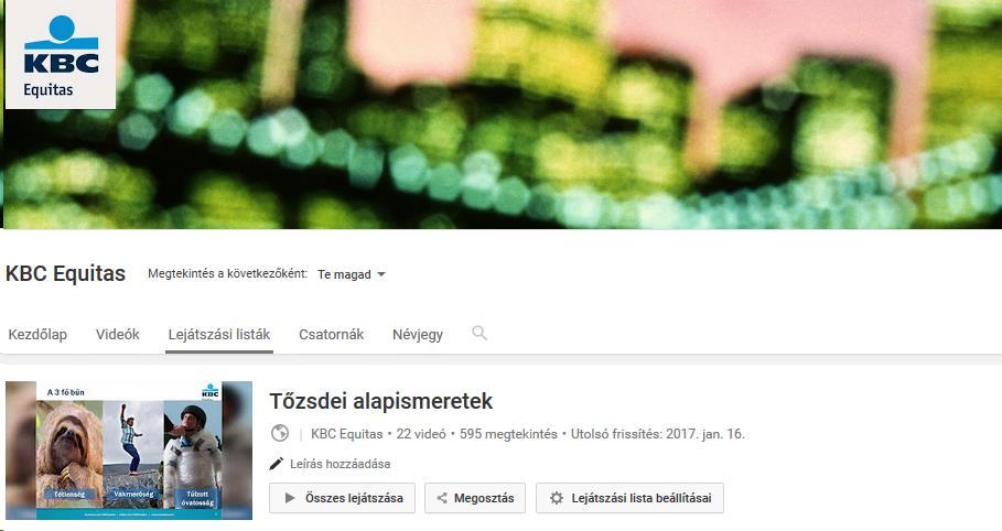 Minden oktatási anyag egy helyen Itt érhető el: https://www.youtube.com/watch?