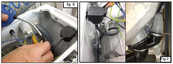 E35 E35: Vízszint túl magas Az elektronikus alaplap megméri a vízszintet az analóg nyomáskapcsolónál, ha a szint magasabb 300mm-nél, vagy a betöltés 15mp-nél tovább tart.