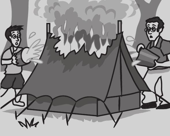 My First Camping Trip Last June, I went camping with my dad
