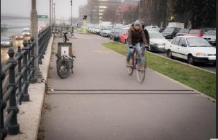 ecocounter kerékpárszámlálók Budapesten (http://www.eco-public.