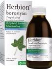 Herbion Borostyán 7 mg/ml szirup, 150 ml** Borostyánlevél száraz kivonatát tartalmazó köptető, melynek használata hurutos, produktív köhögés esetén javallott.