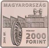 5000 Forint Próbaveret /Probeprägung/ (Ag 925 ) 2014 Budapest Zrínyi Miklós halálának 350. évfordulója (1620-1664) /350.