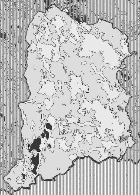 CHANGES OF THE GROUND WATER REGIME IN THE AREA LOCATED BETWEEN THE RIVERS DANUBE AND TISZA Figure 3.