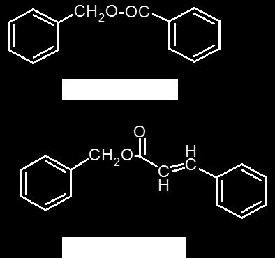 Tartalmi anyagok cinnamein benzoil-benzoát és cinnamoil-benzoát keveréke: 50-75% Ph.Hg.VIII.: min.