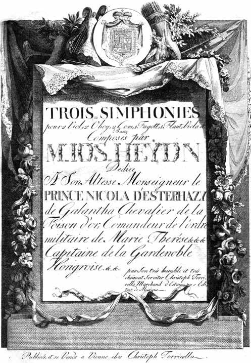 Esterházy Miklós rendelete Joseph Haydnhoz (1802) Haydn karmesternek!