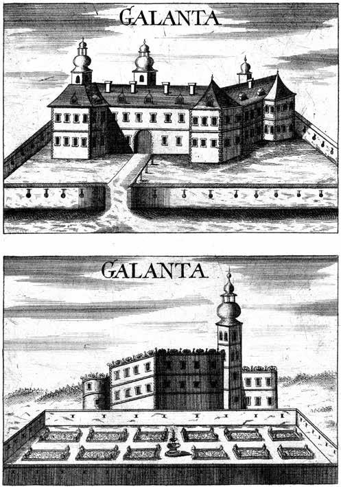 Esterházy Miklós levele I. Rákóczi Györgyhöz (1643, részlet) 4. Galánta látképe két nézetből, rézmetszet, XVII. század második fele Illustrissime Princeps!