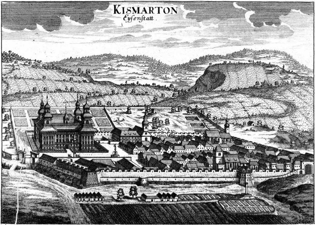 13. Kismarton látképe,