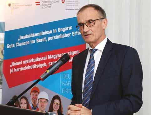 Új gondolkodásmódra van szükség A digitalizálás nagy kihívást jelent a felsôvezetôk számára is, jelentette ki Uwe Tigges, a németországi innogy SE elnök-vezérigazgatója a DUIHK rendezvényén február