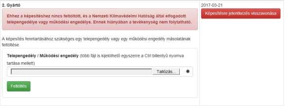 9. A Nemzeti Klímavédelmi Hatóság megvizsgálja a Megfelelési Nyilatkozat megfelelőségét és dönt annak elfogadhatóságáról.