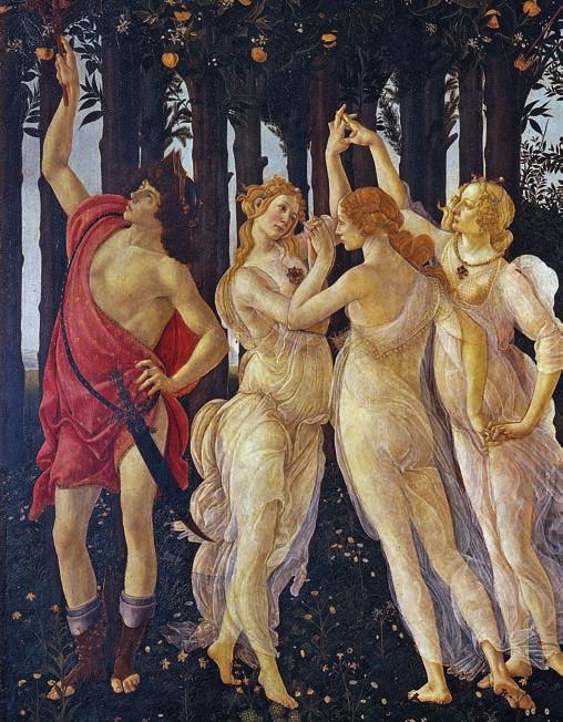 21. Sandro Botticelli: Tavasz, 1482 k.