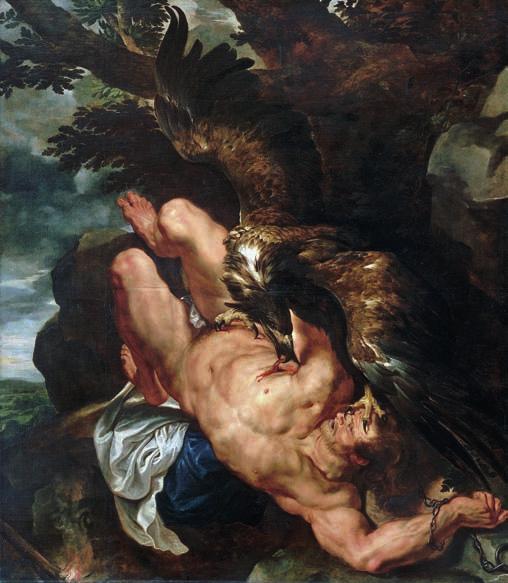 36. Peter Paul Rubens: Leláncolt Prométheusz, 1610