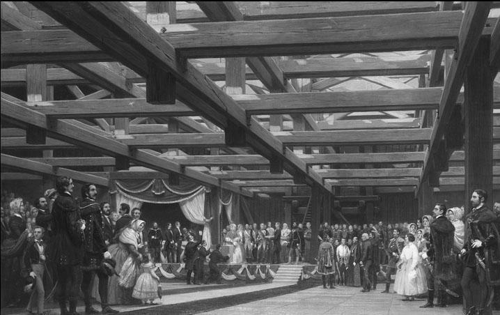 Miklós Barabás : Pose de la première pierre du Pont de Chaînes La construction a été dirigée par un ingénieur anglais, Adam Clark Points Critères Maximum Obtenus Compréhension des instructions 4