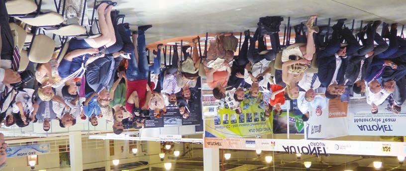Seite 6 Nr. 5. - Mai 2015 Hergestellt in Sathmar Wirtschaftsmesse auf dem Rex Markt eröffnet Viele Firmenvertreter und Besucher waren dabei Die Schüler nahmen an Workshops teil Am 21.