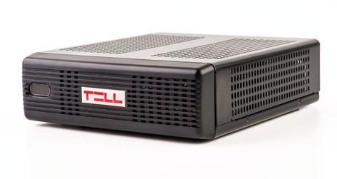 TELLMon Távfelügyeleti IP vevőegység TELL gyártmányú SIA IP és TEX kommunikátorok jelzéseinek fogadására.