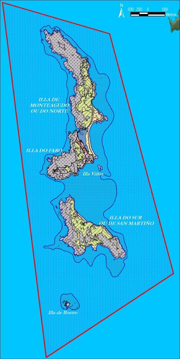 - Mapa de unidades ambientais do Parque Nacional