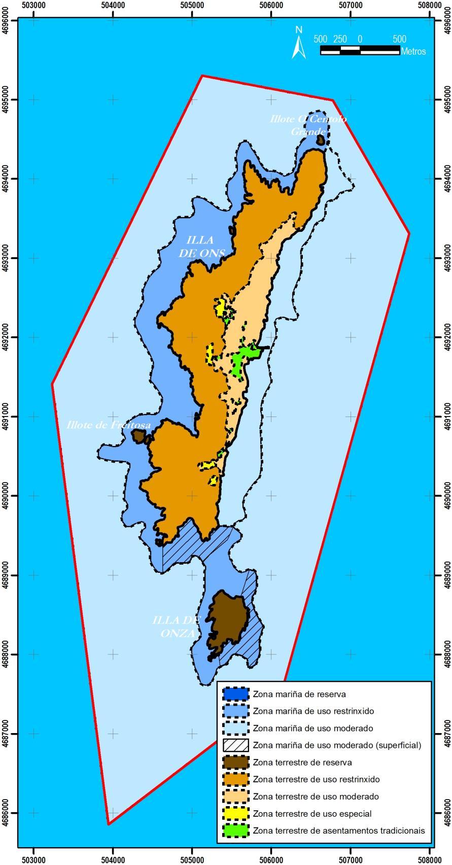 5.-Zonificación Mapa de zonificación do Parque Nacional Figura 11.