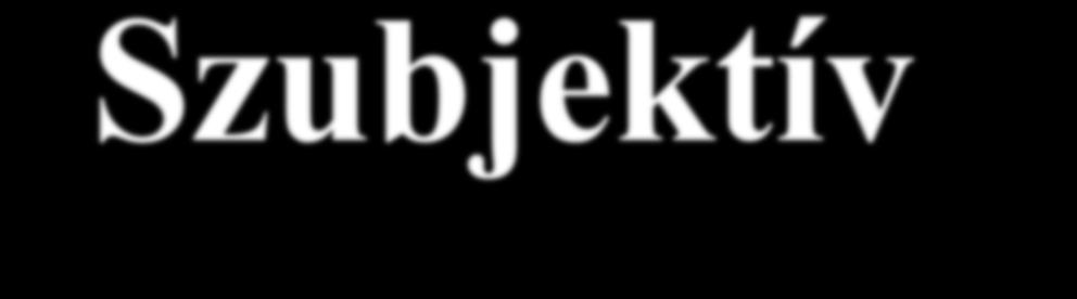 Szubjektív audiometria 1. Tisztahang audiometria 1.1. Küszöb audiometria 1.2. Küszöb feletti audiometria 1.2.1.Cochlearis léziók (Recruitment kimutatása) 1.2.1.1. Fowler teszt Alternated Binaural Loudness Balance Test 1.