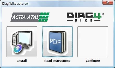 1. BEVEZETÉS A mellékelt (vagy USB merevlemez) a DIAG4BIKE rendszer alkalmazásához szükséges valamennyi szoftvert tartalmazza, beleértve ezt a