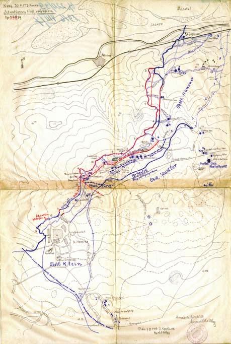 A Doberdó-fennsík kiürítése a 6. isonzói csatában, 1916. augusztus 9 10.