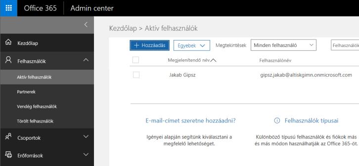 5.4. Oktatási jogosultság ellenőrzése Ebben a lépésben a Microsoft Magyarország munkatársainak segítségével igazoljuk, hogy jogosultak vagyunk az Office 365 Oktatási verzió használatára.
