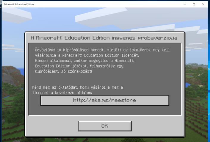 Válasz Nem lehet. Kérdés Mi az a Code Connection? Válasz Olyan kiegészítő a Minecrafthoz, mellyel jelenleg Code.org, Scratch, MakeCode, stb. felületek segítségével programozhatjuk az M:EE világát.