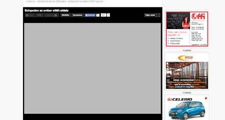 NYITÓOLDALON, A JOBB CIKKAJÁNLÓ DOBOZON ELHELYEZKEDŐ LINK.