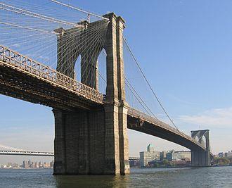 Brooklyn Bridge / USA, New York / 1863 /