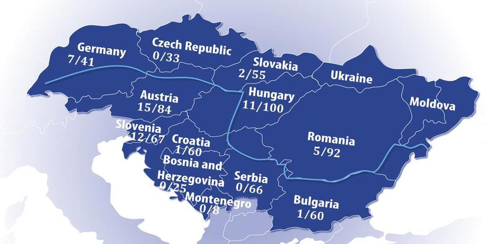 Lezajlott felhívások A 2015-2016 között lezajlott 1. felhívás: 54 támogatott projekt 52 projektben 100 hazai intézmény vesz részt, közülük 11 vezető partneri szerepben! Nyertes projektek 1.