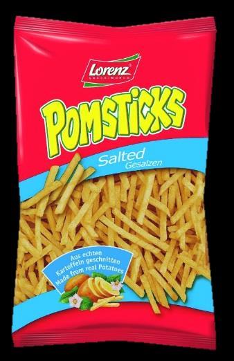 Lorenz Chipsek Lorenz Pomsticks Salted 100g 20 db/karton db EAN