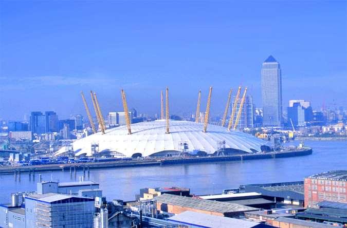 Millennium Dome, London, Richard Rogers, 2000,