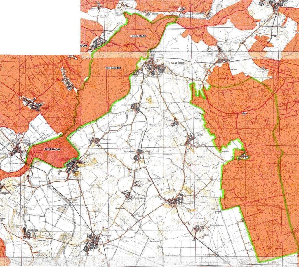 15 HORTOBÁGY (a Tisza-tóval együtt) HUHN 12 A madárvédelmi terület Felügyelőségünk illetékességi területén a következő településeket érinti: Abádszalók, Berekfürdő, Karcag, Kisköre, Kunmadaras,