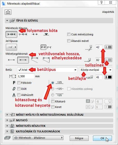 3. gyakorlat Kótázás, kitöltés (sraffozás), helyiségek használata, szintek kezelése: Olvassuk be a korábban elmentett Nyaraló nevű rajzunkat. Készítsük el az alaprajz kótáit.