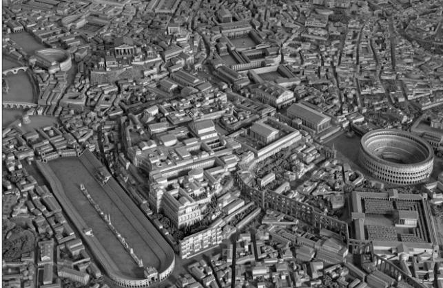 Elle a été construite d après des plans précis d ingénieurs ; les transports y étaient facilités par les rues larges.