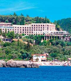KANONI HOTEL HELLINIS ***+ Fekvés: A zöldellő Kanoni félszigeten, Korfu várostól csak 3 km-re