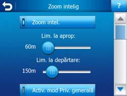 Prezentare generală pentru a vă permite să vă urmăriţi poziţia pe hartă.