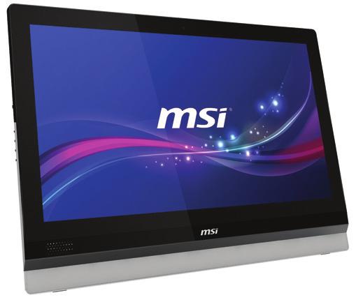 Itt az MSI legújabb ultravékony All-in-One PC-je Új sorozat, új design Az MSI Adora24 All-in-One PC teljesen új designnal, új